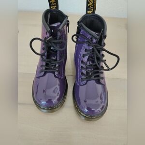 Toddler purple Dr Martens
